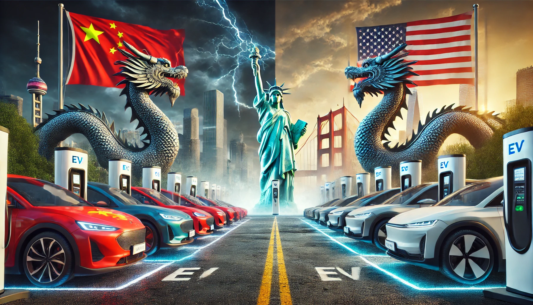 China's EV charging standard battle
